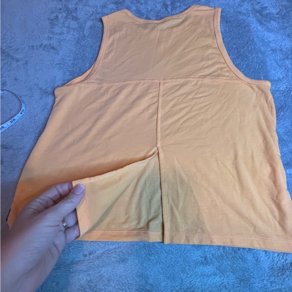 Orange REI Workout Top with Back slit size Small - Picture 1 of 4